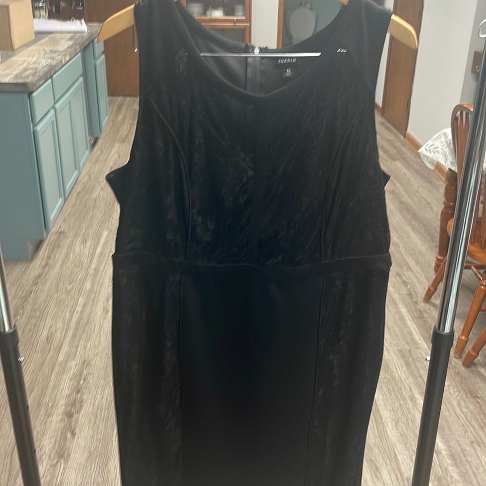 Worn Once Torrid Lace Front Dress Size 16